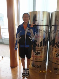 午後には道明生だけで四国アサヒビール工場を見学しました。