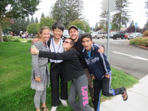 Study Centerでお別れをみんなでしました。